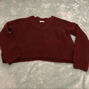 Pacsun LA hearts meadow v-neck sweater